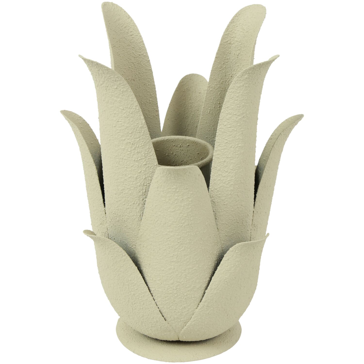 Windlicht Secchia 20,5 cm hoog wit