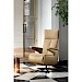Relaxfauteuil Gironda M met sta-op okergeel