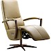 Relaxfauteuil Gironda L olijfgroen leer