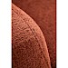 Hoekbank links Misatio terracotta