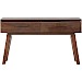 Sidetable Tivi 134x35cm rechthoekig donkerbruin