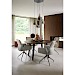 Eettafel Tivi donkerbruin mangohout 140 cm rond