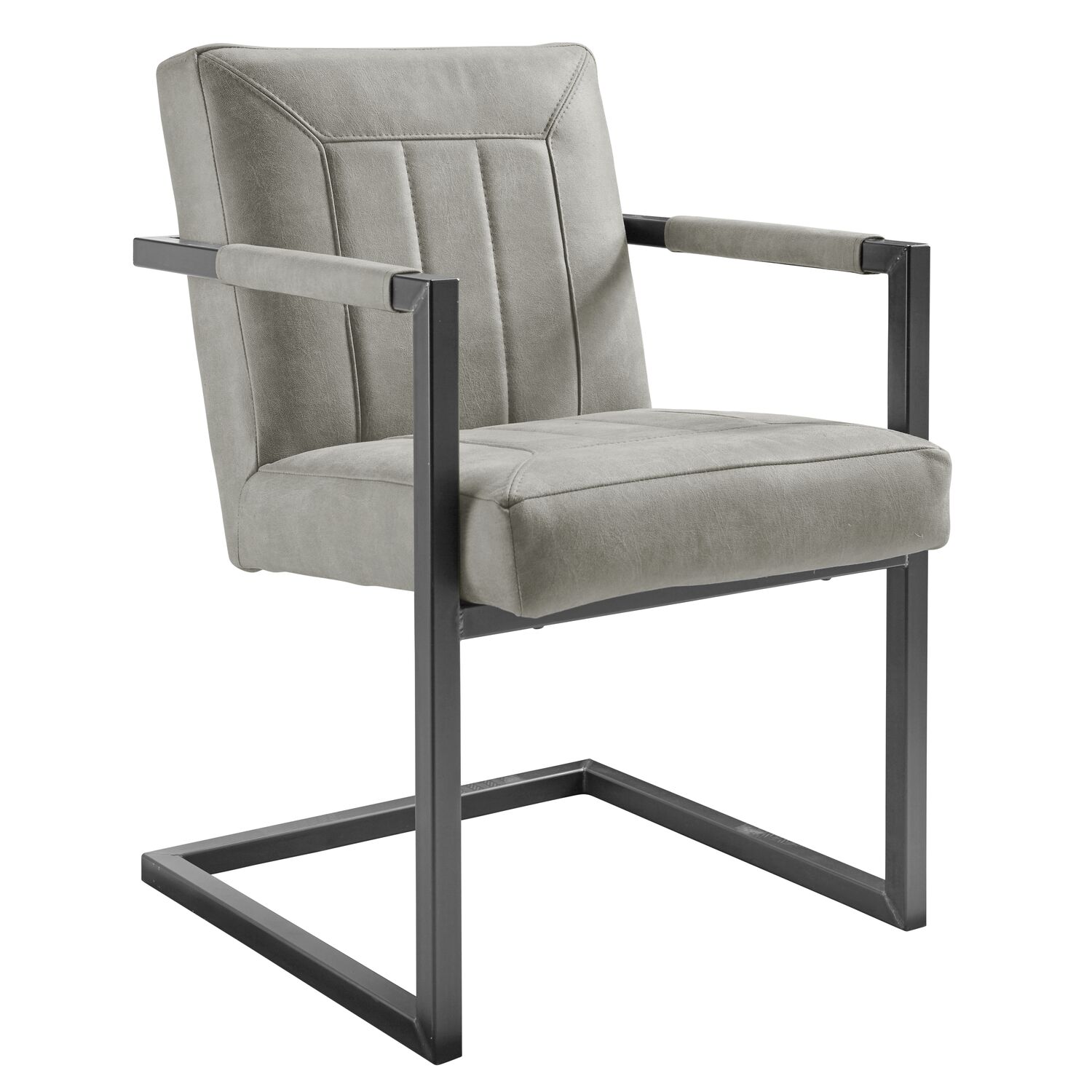 Eetkamerstoel Contiro enveloppe grijs