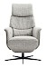 Relaxfauteuil Pomonti grijs