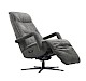 Relaxfauteuil Lontia antraciet Velvet