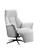Relaxfauteuil Hessa M grijs