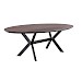 Eettafel Taranto eikenhout bruin ovaal 260x125cm