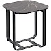 Salontafel Monzunio HPL marmer zwart vierkant 40x40cm