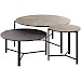Salontafel Montona HPL brons rond 40cm