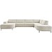 Hoekbank Carolina memory HR zitting beige rechts