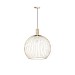 Hanglamp Warros rond 50cm metaal zand