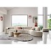Elementenbank Lurnio afgerond beige rechts