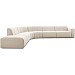 Elementenbank Lurnio beige links