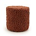 Poef Vista small terracotta