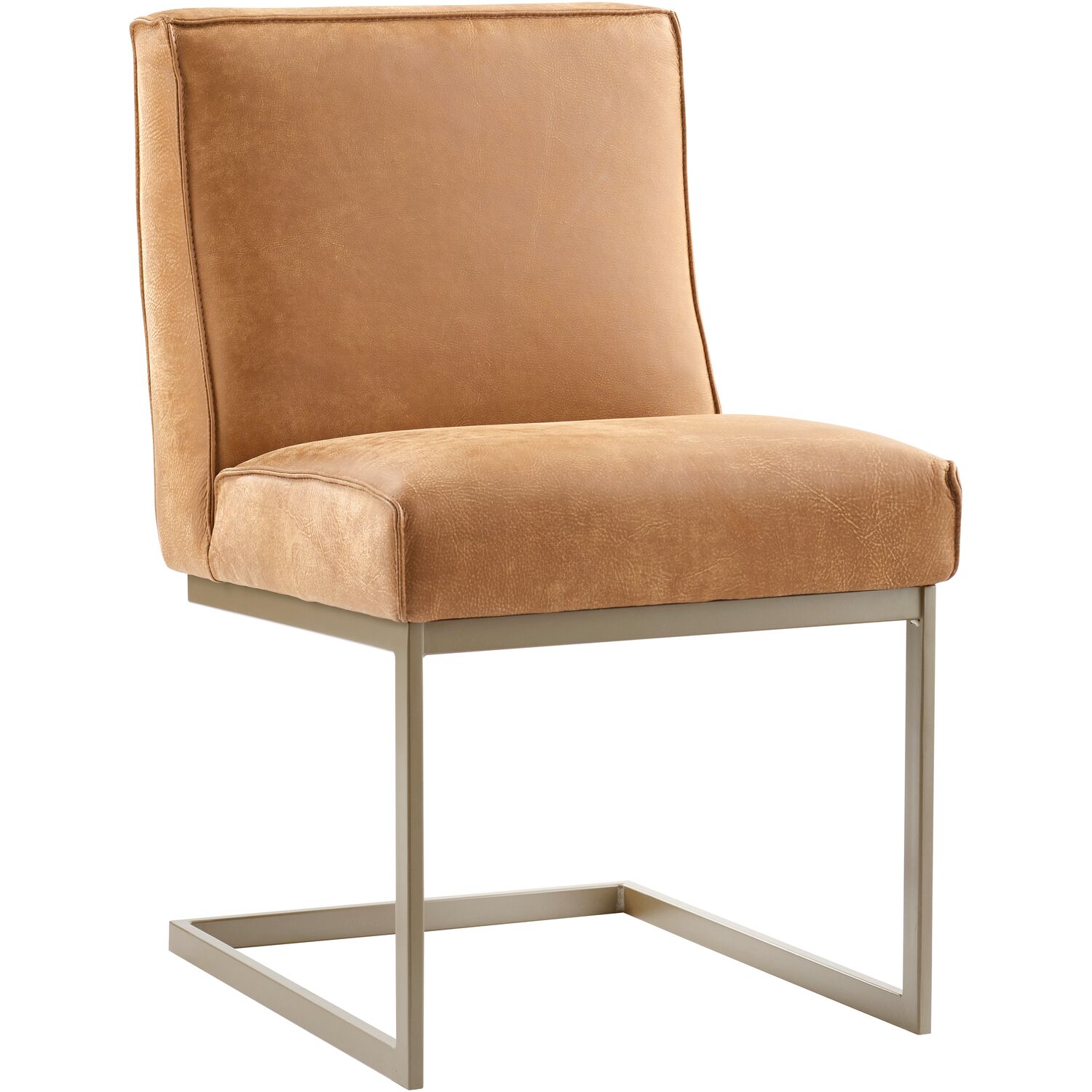 Eetkamerstoel Rona bruin leer