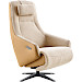 Relaxfauteuil Marlia zandbeige bruin