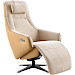 Relaxfauteuil Marlia zandbeige bruin