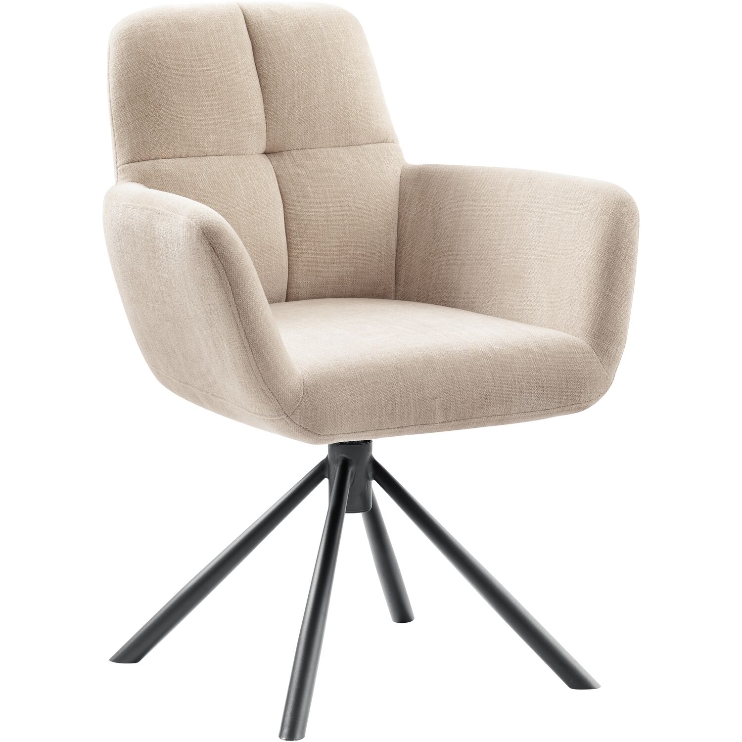 Eetkamerstoel Ciolina lichtbruin