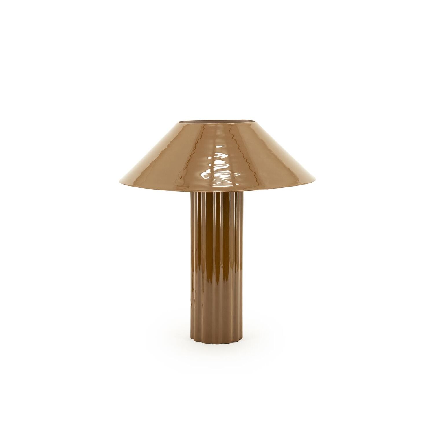 Tafellamp Pallas bruin