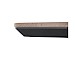 Eettafel Warita Deens ovaal houtstructuur 220x120cm