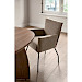 Eetkamerstoel Rantio met arm bruin