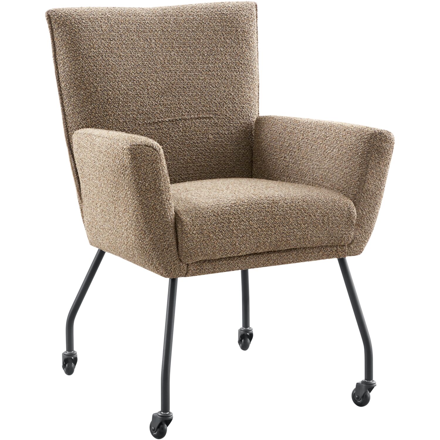 Eetkamerstoel Rantio XL met arm bruin