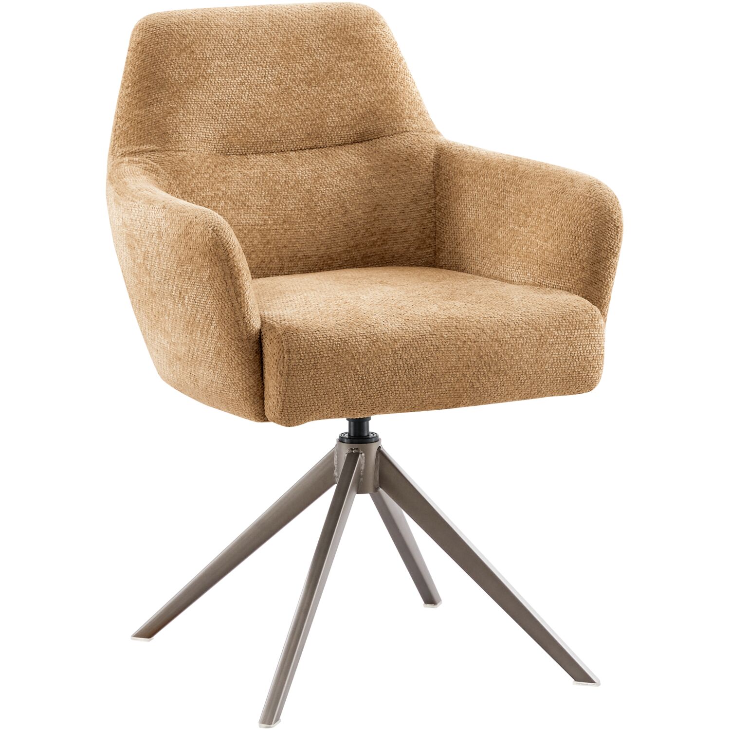 Eetkamerstoel Bowina okergeel