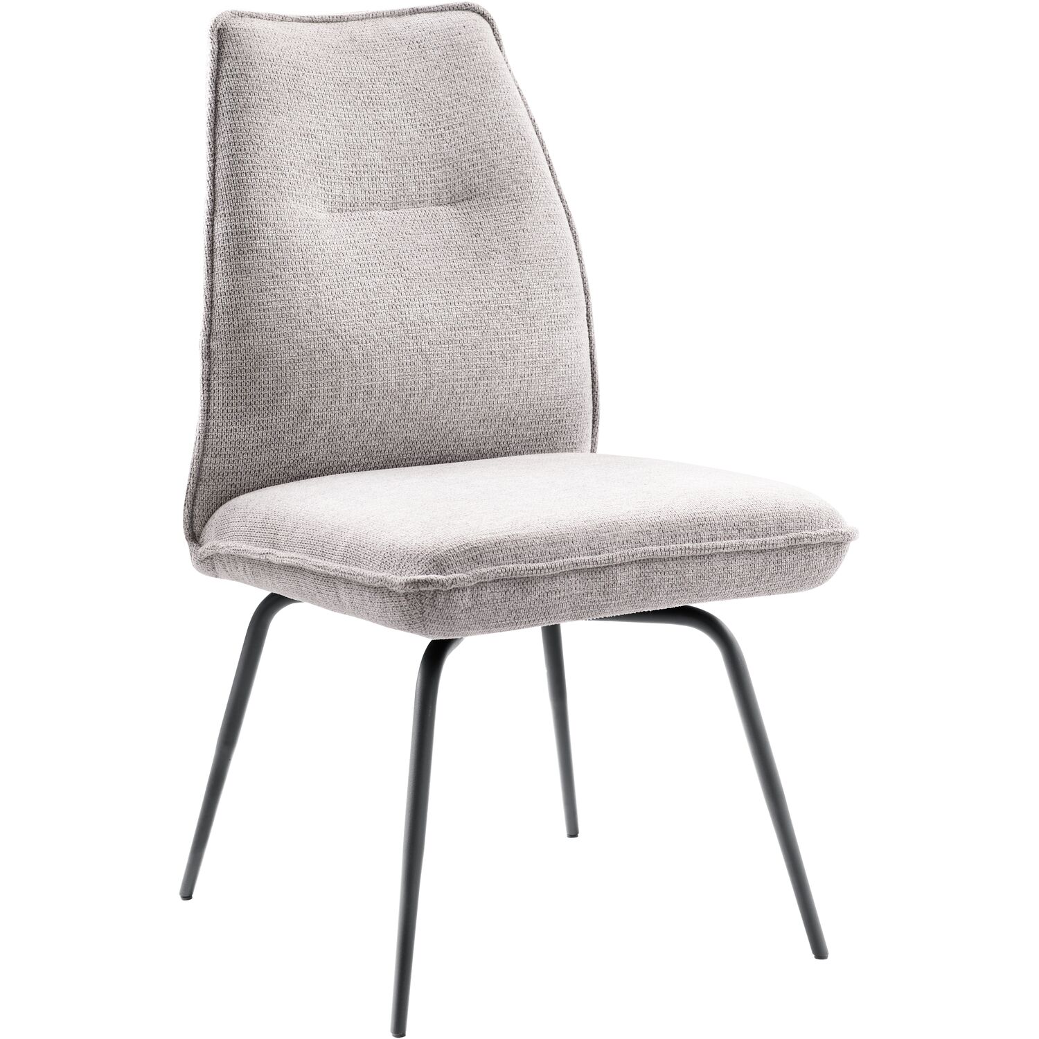 Eetkamerstoel Hatomi lichtgrijs