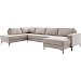 Hoekbank Anilia lichtgrijs links