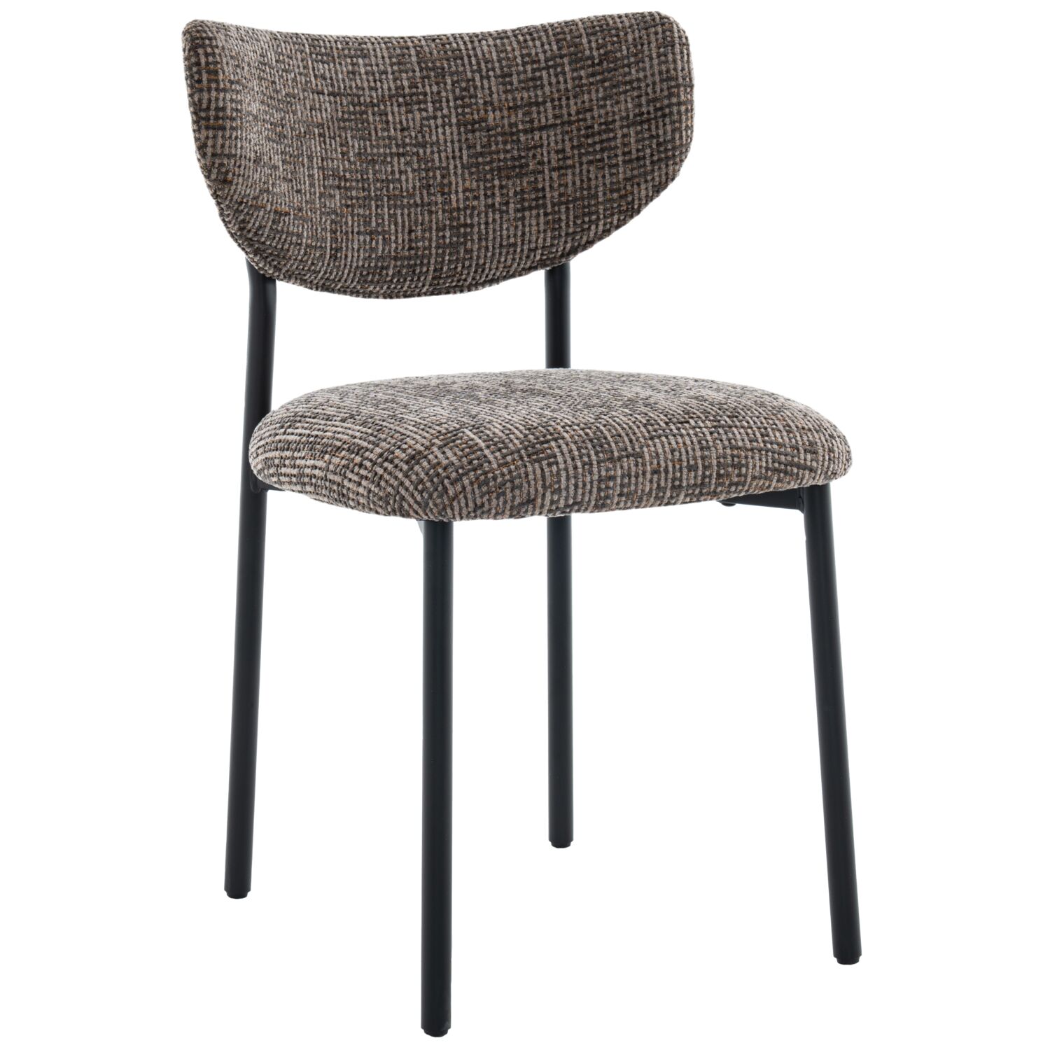 Eetkamerstoel Emala bruin