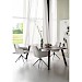Eetkamerstoel Jasmia beige metaal