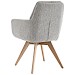 Eetkamerstoel Jasmia taupe hout