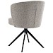 Eetkamerstoel Mandolia taupe metaal