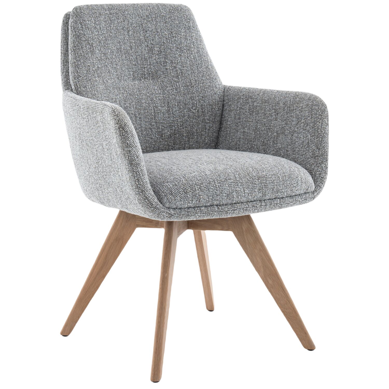 Eetkamerstoel Jasmia grijs hout