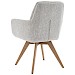Eetkamerstoel Jasmia beige hout