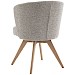 Eetkamerstoel Mandolia taupe hout