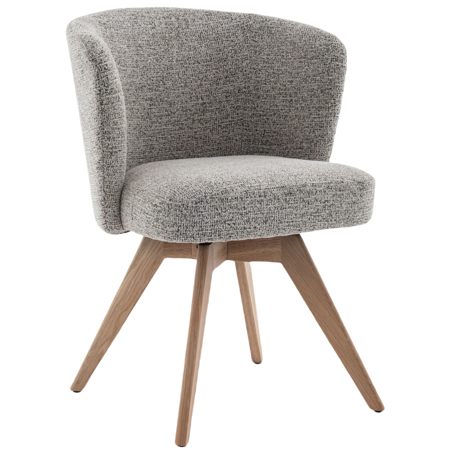 Eetkamerstoel Mandolia taupe hout