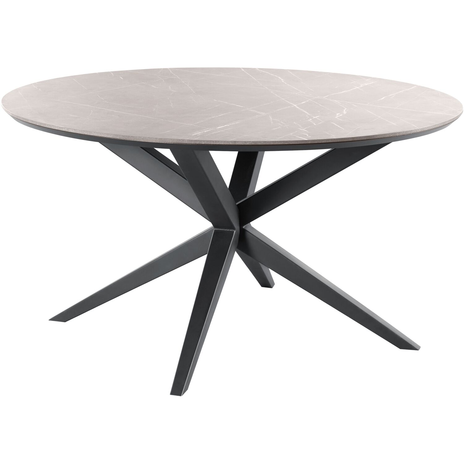 Eettafel Warita marmer rond 120cm