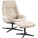 Draaifauteuil Irabo beige