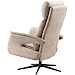 Relaxfauteuil Heranti M grijs microleder