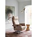 Relaxfauteuil Heranti M grijs microleder