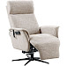 Relaxfauteuil Heranti met sta-op L grijs