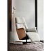 Relaxfauteuil Pomonti M grijs bruin