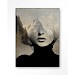 Wanddecoratie Head in the sky grijs