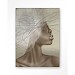 Wanddecoratie Cloudy thoughts bruin