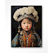 Wanddecoratie Traditional child 1 rood