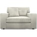 Loveseat Famanti lichtgrijs