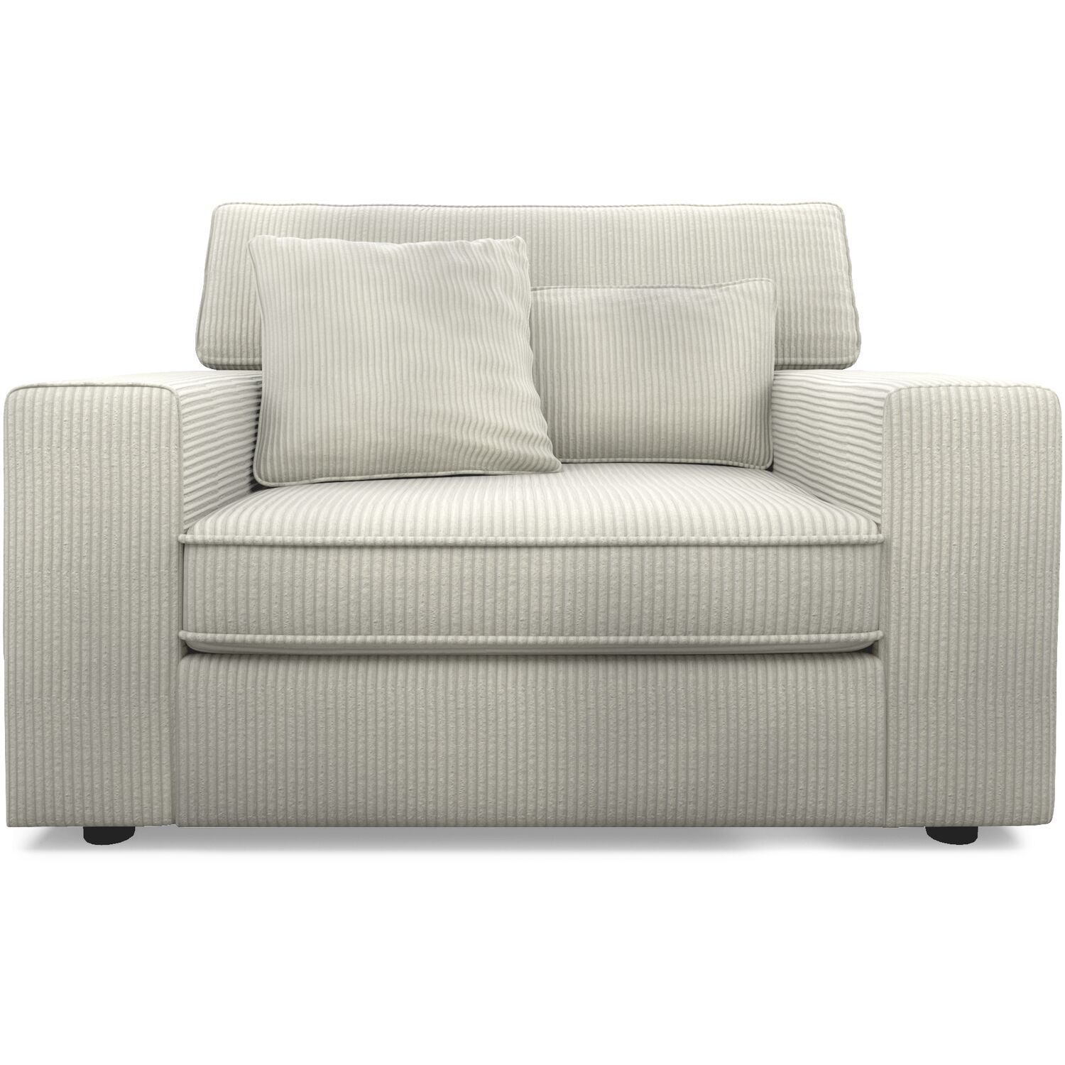 Loveseat Famanti lichtgrijs