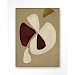 Wanddecoratie Elegant bruin