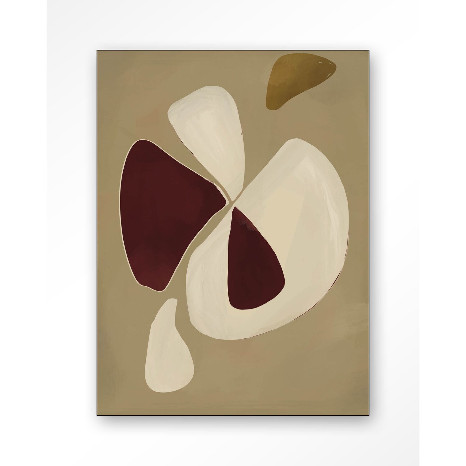 Wanddecoratie Elegant bruin